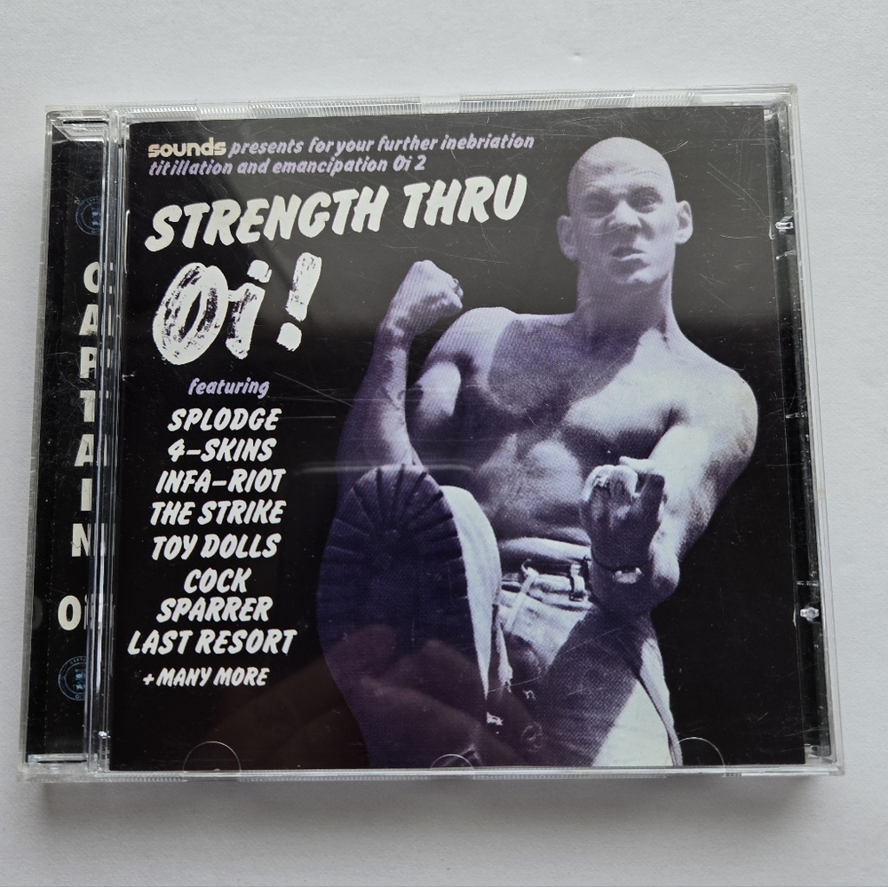 Captain Oi! Strength Thru Oi! CD 2003 AHOY 230 Various Artists Punk Spoken Word